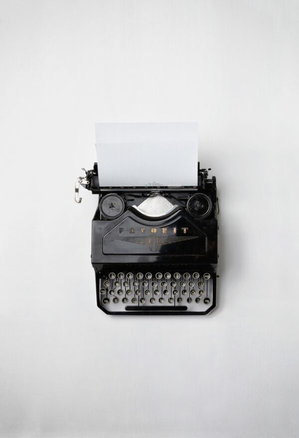 writing typing keyboard technology white vintage scaled